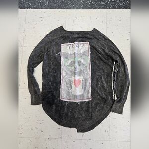 Nu VintageNu Vintage Raccoon/ tea long sleeve RARE